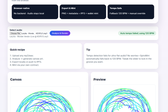 SpiroMint project preview